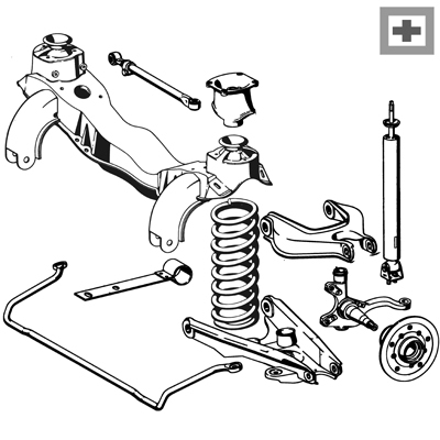32, 33 Front suspension