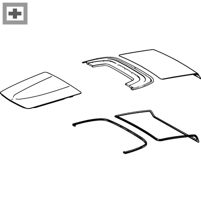 75, 88 Trunk, Softtop-Box, Bonnets/Lids