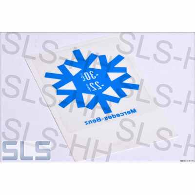 Aufkleber Frostschutzmittel Vgl.-No: A0005841811