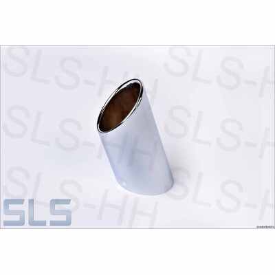 Chrome Tail Pipe (short version) for R/C107