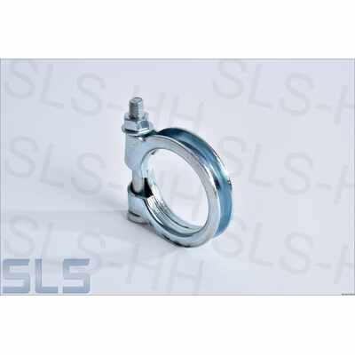 HD clamp 45mm 3D-shape zinced steel