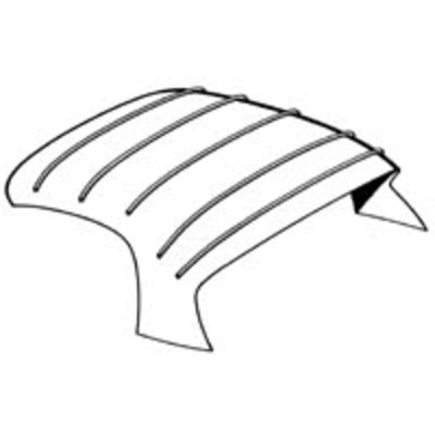 [31] Headliner, cotton creme, large window