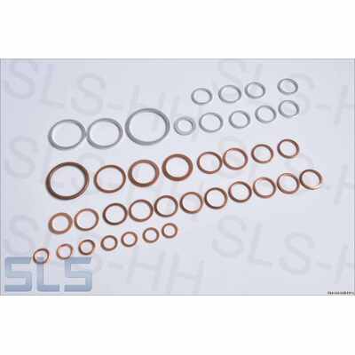 Set 38 Stück Kleindichtringe, Motorzus.bau 127-130