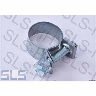 Spannbacken-Schlauchschelle 13mm, rund ziehend