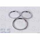 "Wheel trim ring chromed, 13" B-quality