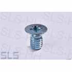 Bolt, countersunk with cross recess, M6x10