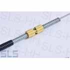 Cable pull convertible top cover