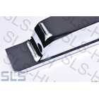 [17] Chrome trim ctre rear, fits lock 