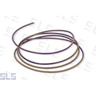 FLRY-Leitung violett/gelb 1mm², 1m