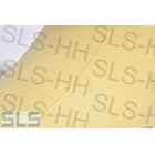 Headrest foam insert w/o attachments