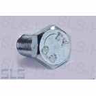 Hex head screw, fine thread M12X1,5X25