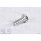 hex.head screw M10X25 zinc plated 8µm, bumper brac