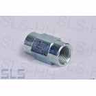 inline connector, female, fits F-type brake lines
