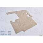 Insulation mat,bulkhead LT lower LHD-ma