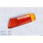 [30] Left Tail Lamp Lens w/o. frame, red/yellow