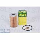 [16] Oil filter incl. gasket, 1959-> " MANN"