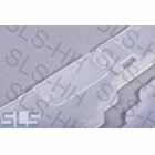 Plastic inlay, shift gate C111, "p" front