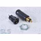 Plog socket and plug, nearly old style, see pictur