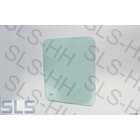 [74] rear door glass, left, green