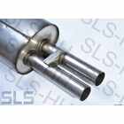 Rear Silencer (stainless steel) | W113