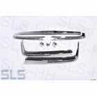 Set 5-pcs., chrome shells Euro-bumper