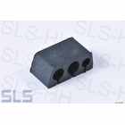 Rubber guide / dampener for 3 lines