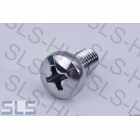 Schraube M5x10,zB Stern->Rahmen, Industriechrom