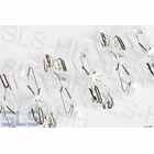 [9] Set 10X Glassockel-Glühlampe 3W, Philips z.B. Instrumentenbeleuchtung