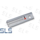Set 3-pcs. chrome escutcheon LHD heater levers