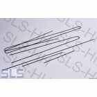 Set brake lines SL-LHD,no-ABS, from ca76