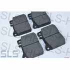 Set Front Brake Pads | 03-1980 - 08.1985