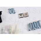 Set mounting bits arround lamp skirts