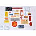 Set of labels W113 280SL Aut. 25 pcs.