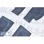 Set rbr mats rocker panels, grey, W110.