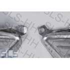 [115] Set rear skirt Euro-bumper, ALU, 3-pcs
