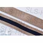 [10] Set strap belts f.softtop, beige, R113 & W107