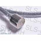 Softtop-Heckspannseil. Mitte | R107