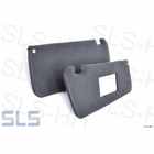 [excl.bits] Set of sunvisors SL, lh+rh, black, without brackets