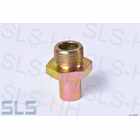 [75] Threaded fitting @ thermostat housing