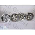 [54] Set of 4 accessory rims "Penta" 8 x16