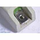 Vorwiderstand 0,9 Ohm, silber, Bosch