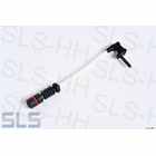 Wear contact, brake pad