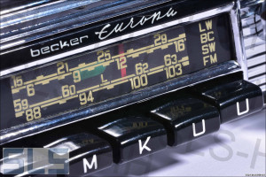 Radio"Becker Europa Transistor", Sonderausstattung