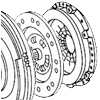 25 Clutch, Flywheel, Gearbox