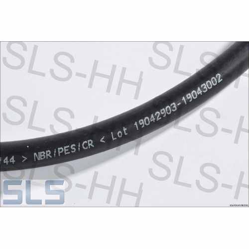 1m fuel hose ID 9mm, surface(outer) even, 3-layer