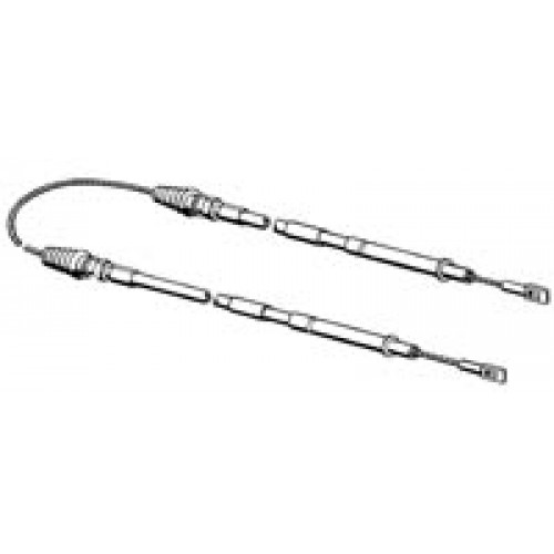 A1804201085 Emergency brake cable, rear