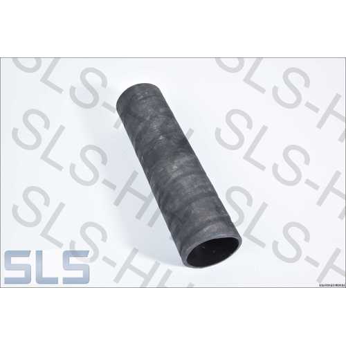 Air duct hose to defrosters, Lgth 250mm