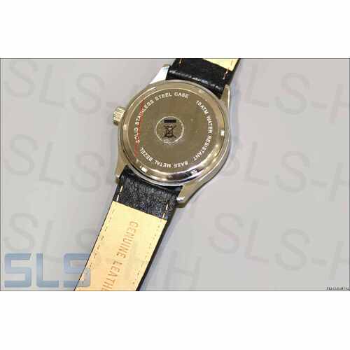 Armbanduhr "Tacho-Design" Strich-Acht