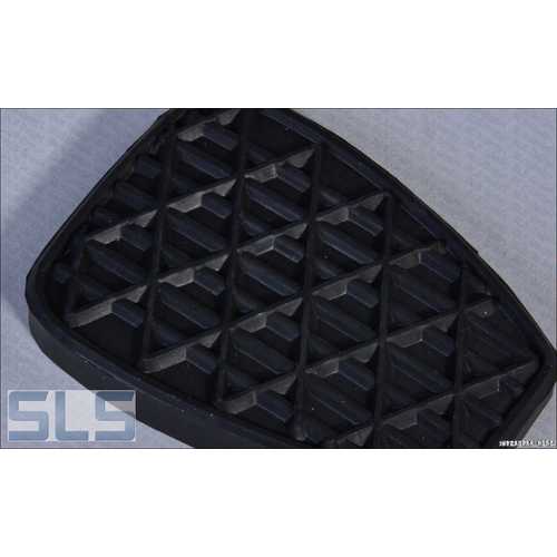Brake or clutch pedal pads