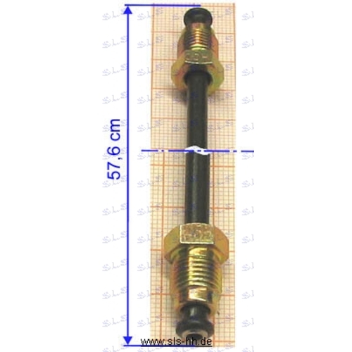Brake pipe, rear ctre or rr.LH, 575mm